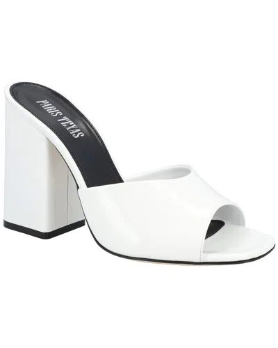 Paris Texas White Patent Leather Anja Sandals