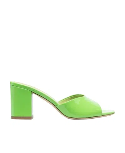 PARIS TEXAS ANJA LEATHER MULES
