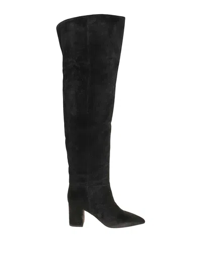 Paris Texas Anja Over The Knee Boot 70 In Negro