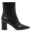 Paris Texas Anja Pointed-toe Ankle Boots In Black