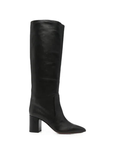 Paris Texas Anja Pointed-toe Boots In Black
