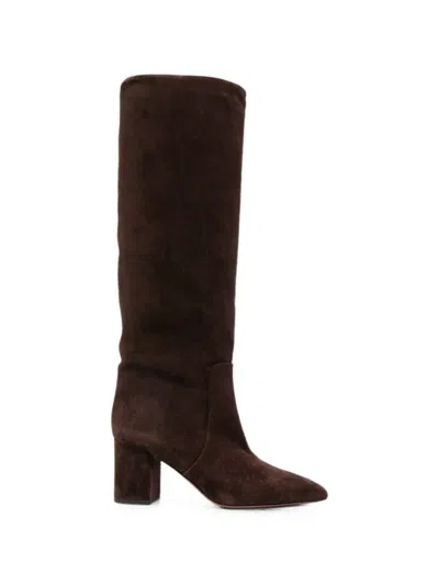 Paris Texas Anja Pointed-toe Boots In Brown