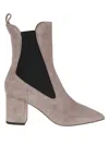 Paris Texas 70mm Pointed-toe Block-heel Chelsea Boots In Neutral