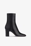 Paris Texas Ankle Boots In Black Calf Leather