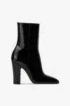 Paris Texas Ankle Boots In Black Patent Leather. In Black