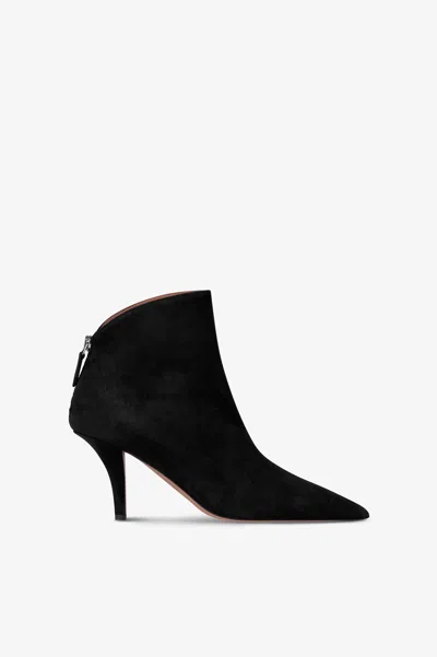 Paris Texas Ankle Boots In Black Suede Leather
