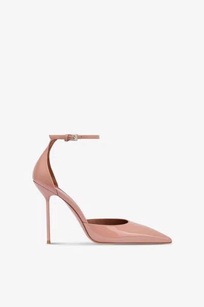 Paris Texas Ankle-strap Pumps In Dark Phard Patent Leather