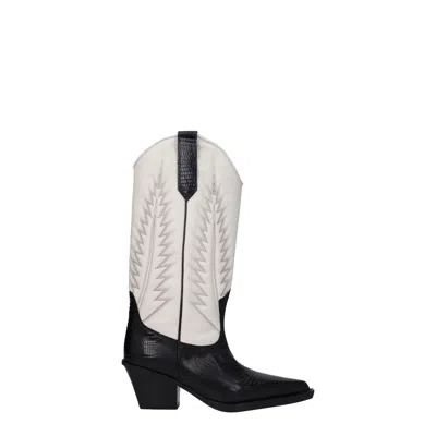 Paris Texas Beige Leather Boot