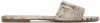 Paris Texas Beige Sanremo Sandals In Chalk