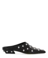 Paris Texas Studded Pointed Toe Mule In Black