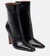 Paris Texas Belle 100 Leather Knee-high Boots In Black