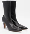Paris Texas Belle 75 Leather Ankle Boots