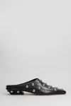 Paris Texas Studded Pointed Toe Mule