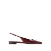 Paris Texas Woman Ballet Flats Burgundy Size 8 Leather In Burgundy