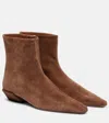 Paris Texas Bettina 25 Suede Ankle Boots