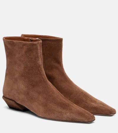 Paris Texas Bettina 25 Suede Ankle Boots