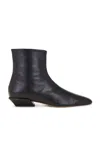 Paris Texas Bettina 25 Leather Ankle Boots In Black