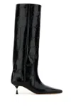 Paris Texas Bettina Croc-embossed Leather Boots