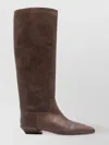 Paris Texas 30mm Bettina Leather Pointed-toe Boots In Brown