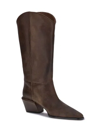Paris Texas Bettina Boots In Brown