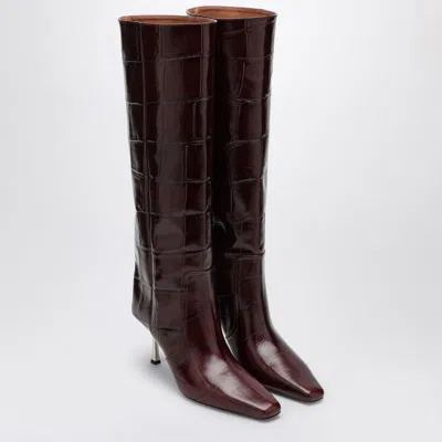PARIS TEXAS PARIS TEXAS BETTINA HIGH BOOT WITH COCONUT EFFECT