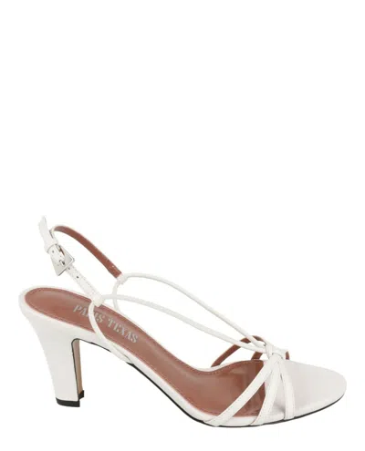 Paris Texas Bianca Strappy Sandals In White