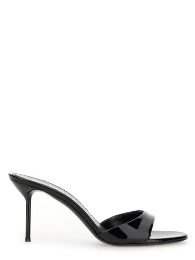 Paris Texas Mule "lidia" In Black