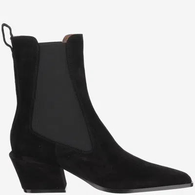 Paris Texas Black Ankle Boots