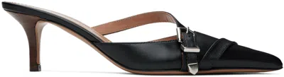 Paris Texas Black Ashley Embellished 65 Mules