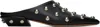 Paris Texas Studded Pointed Toe Mule In Black