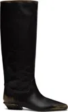 Paris Texas Black Bettina 25 Tall Boots In Black