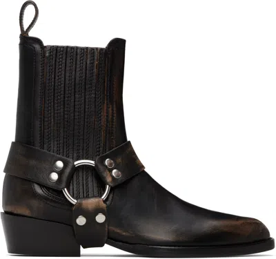 Paris Texas Black Helena Ankle Boots