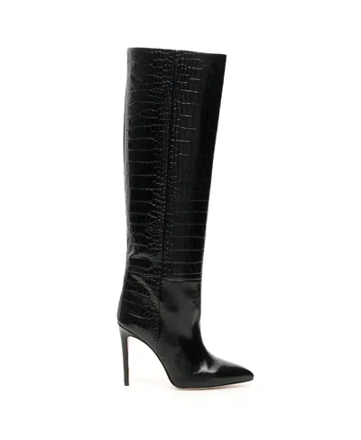 Paris Texas Black High-heeled Over-the-knee Boots