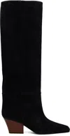 Paris Texas Black Jane 60 Tall Boots In Off Black