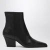 Paris Texas Black Leather Ankle Boot Jane