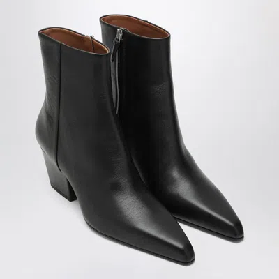 Paris Texas Black Leather Ankle Boot Jane