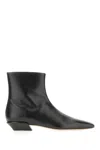 Paris Texas Bettina Ankle Boot Heel 25 In Black