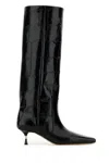 Paris Texas Bettina Croc-embossed Leather Boots