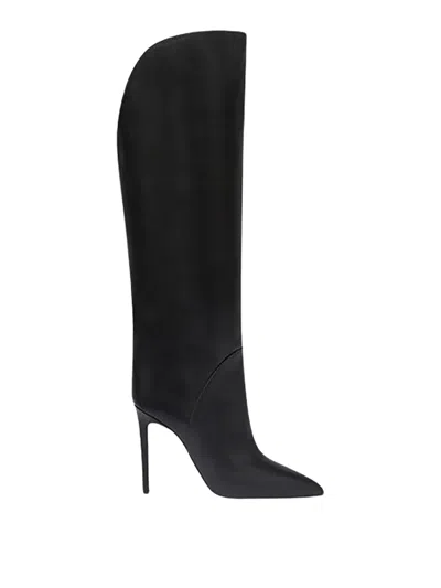 Paris Texas Black Leather Boot Gaia Boot