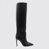 Paris Texas Black Leather Boots