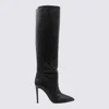 Paris Texas Black Leather Boots