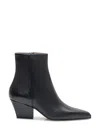 Paris Texas Black Leather Ankle Boot Jane