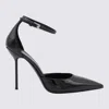 Paris Texas Black Leather Lidia Pumps