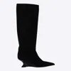 Paris Texas Black Leather Nina Boots
