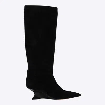 PARIS TEXAS PARIS TEXAS BLACK LEATHER NINA BOOTS