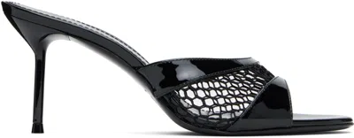 Paris Texas Black Lidia 70 Mules In Black-black