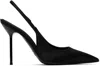 Paris Texas Slingback Pumps Pointed Toe Design In Black