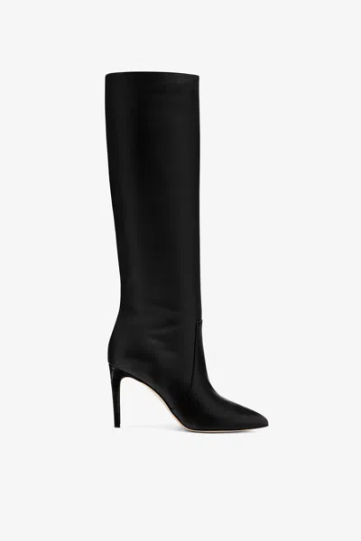 Paris Texas 110mm Knee-high Stiletto Boots In Black