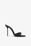 Paris Texas Lidia 105mm Patent-leather Sandals In Black