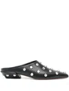 Paris Texas Studded Pointed Toe Mule